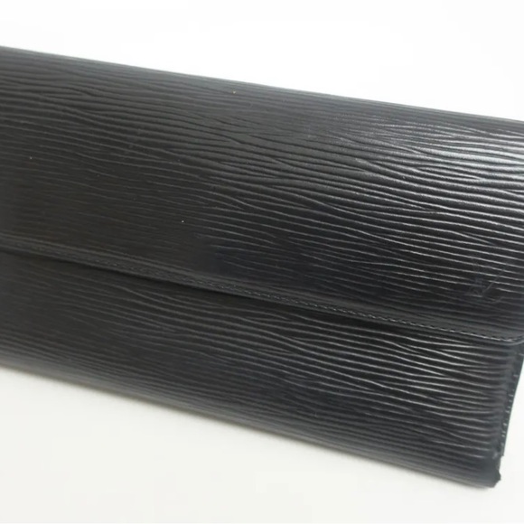 Louis Vuitton Other - LV wallet along with code Epi black with logo on bottom right corner. .